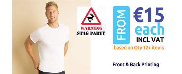 Stag party t-shirts dublin